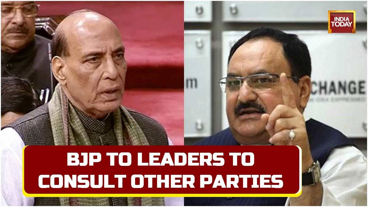 BJP Chief JP Nadda, Rajnath Singh To Consult Other Parties Ahead Of Presidential Elections 2022