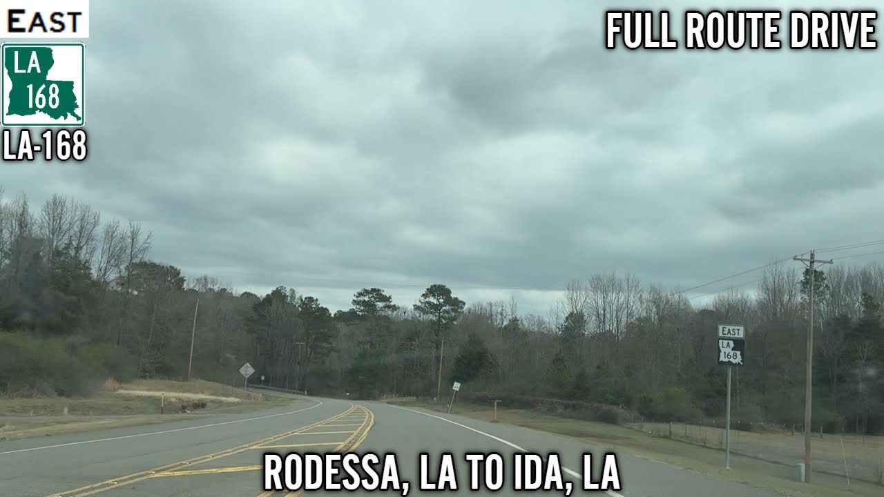 LA 168 Eastbound Full Route Drive