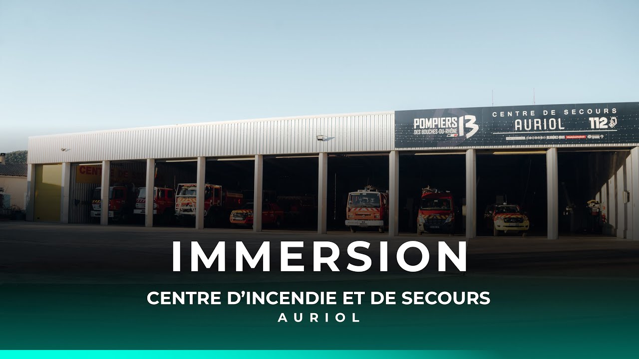 Immersion : découvrez le quotidien des Pompiers13 du CIS d'Auriol
