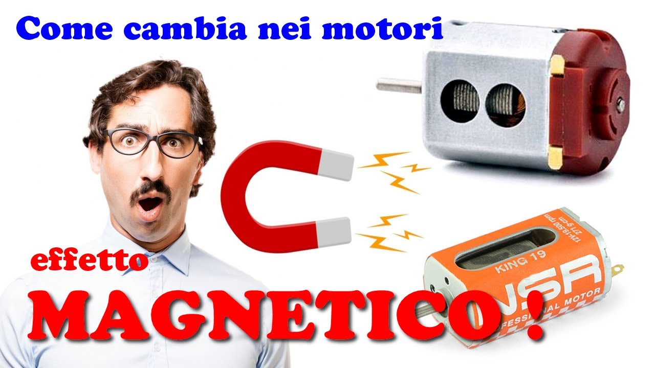 Come cambia il magnetismo dei motori in base al loro posizionamento #slotcar #slotcars #slotracing