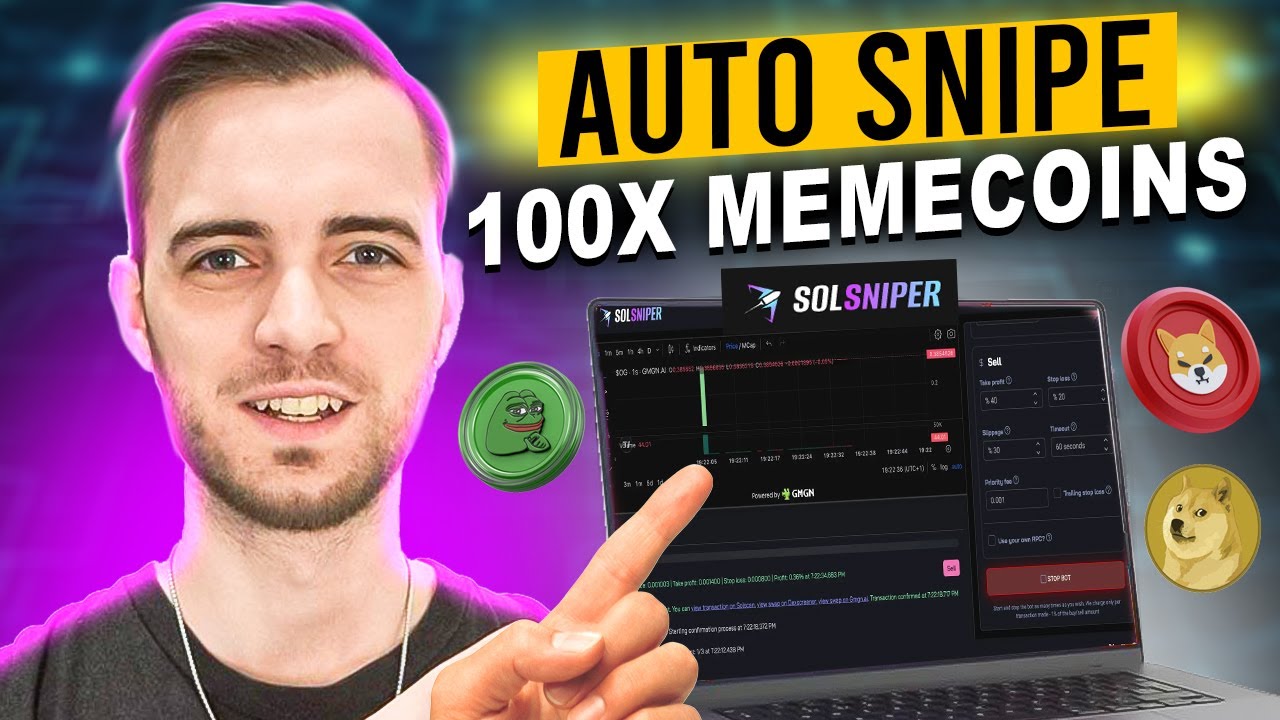 How to Use a Solana Sniper Bot to Instantly Snipe New Meme Coins!