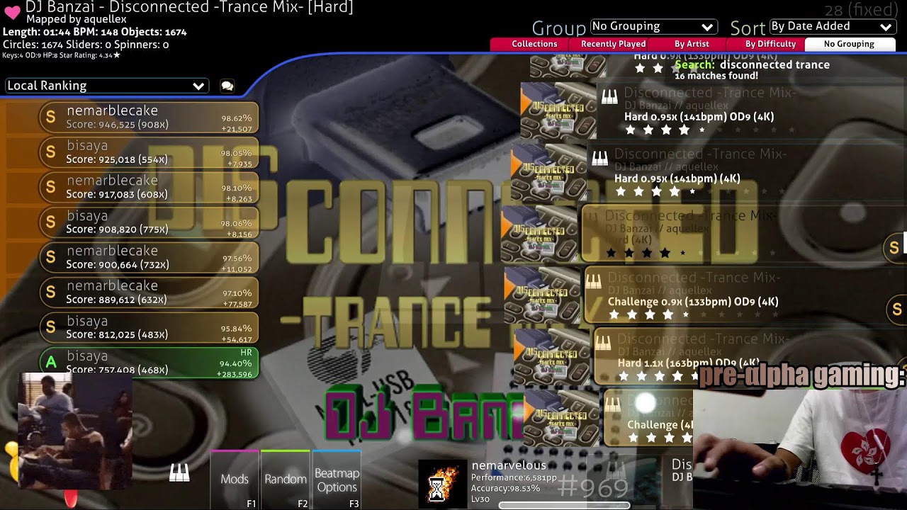 osu!mania stream | mic test | pre-alpha dan