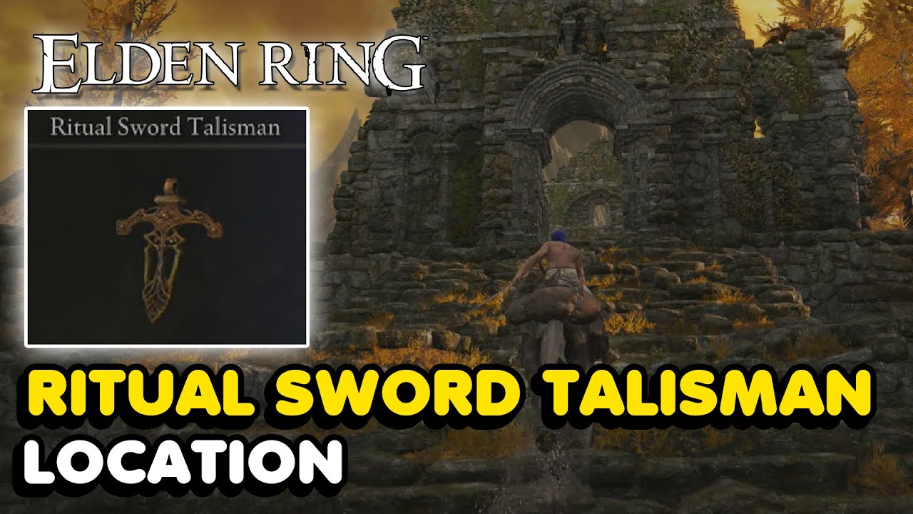 Elden Ring - Ritual Sword Talisman Location (Raises Attack When HP is Full)