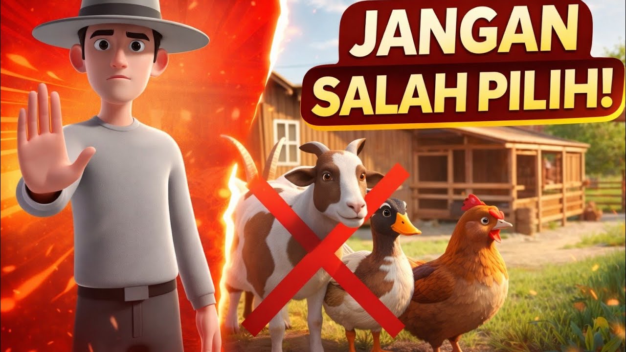 Jangan Asal Mulai, Ini Jenis Ternak Terbaik untuk Pemula