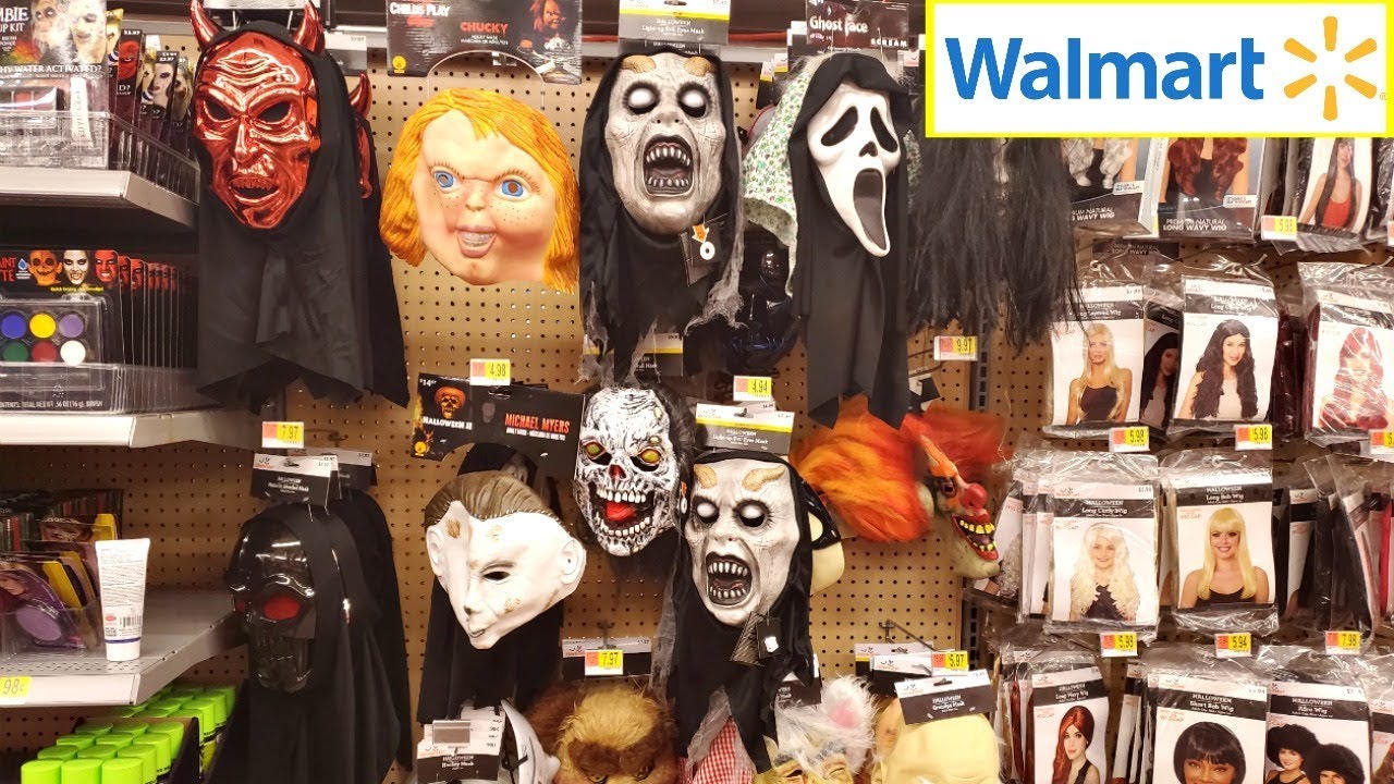 WALMART RUBIE'S HALLOWEEN MASK AND PROPS * COME WITH ME 2019