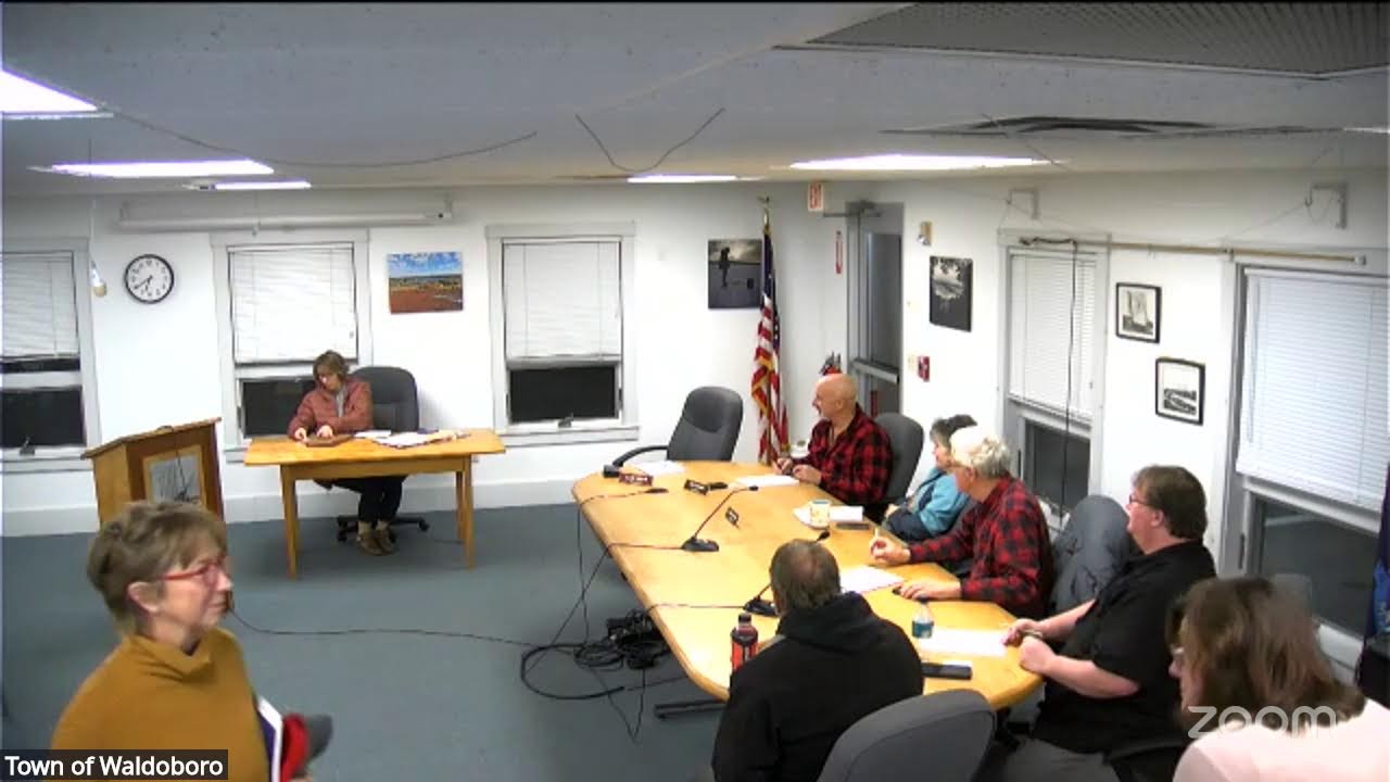 Town of Waldoboro Meeting Room
