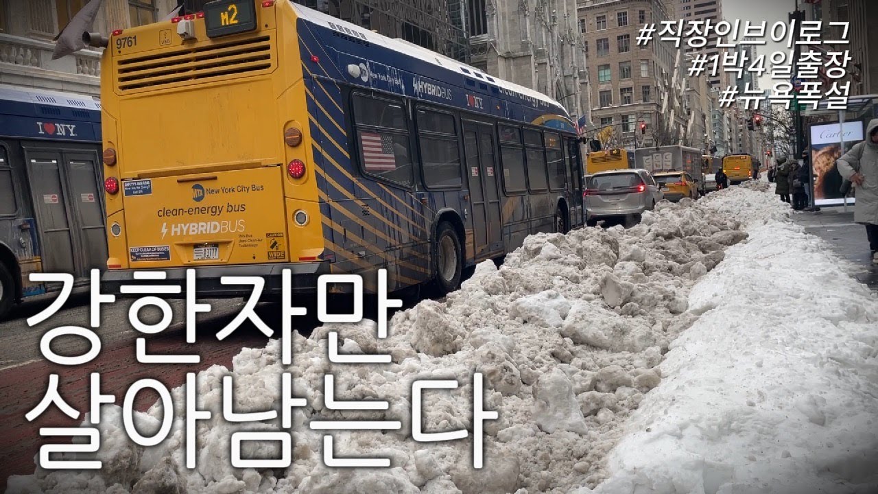 브이로그 | 1박 4일 뉴욕 출장 생존기