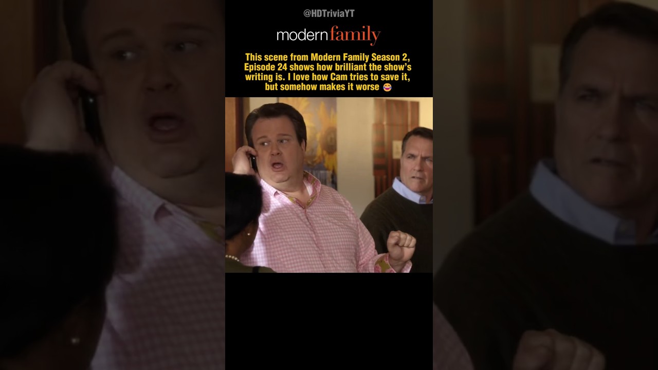This scene from Modern Family... 