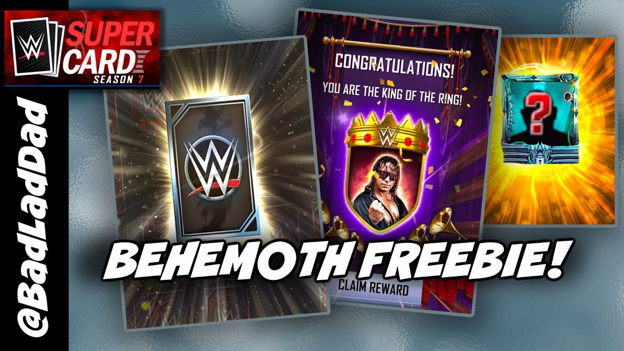 Behemoth Freebie! : WWE SuperCard Season 7 Ep06
