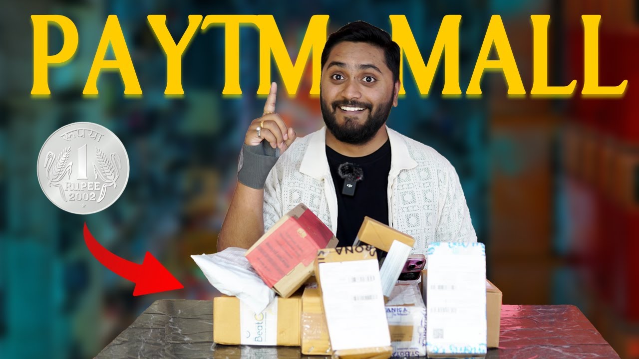 I Bought Everything in Just Rs.1 | Paytm Mall Crazy Deals Starting Rs.1