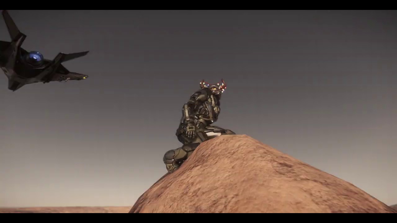 Star Citizen Hammerhead with Arrow Flyby
