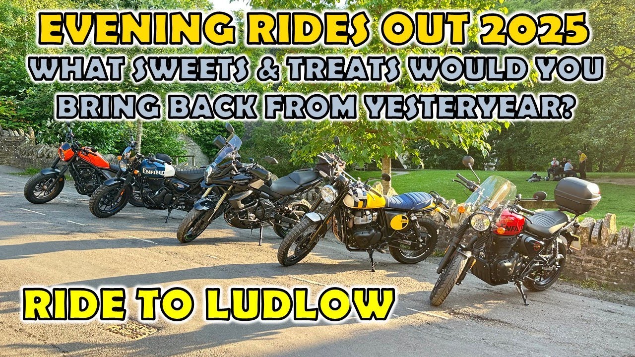 Royal Enfield Bear 650 Ludlow Ride Out & Sweet Memories!
