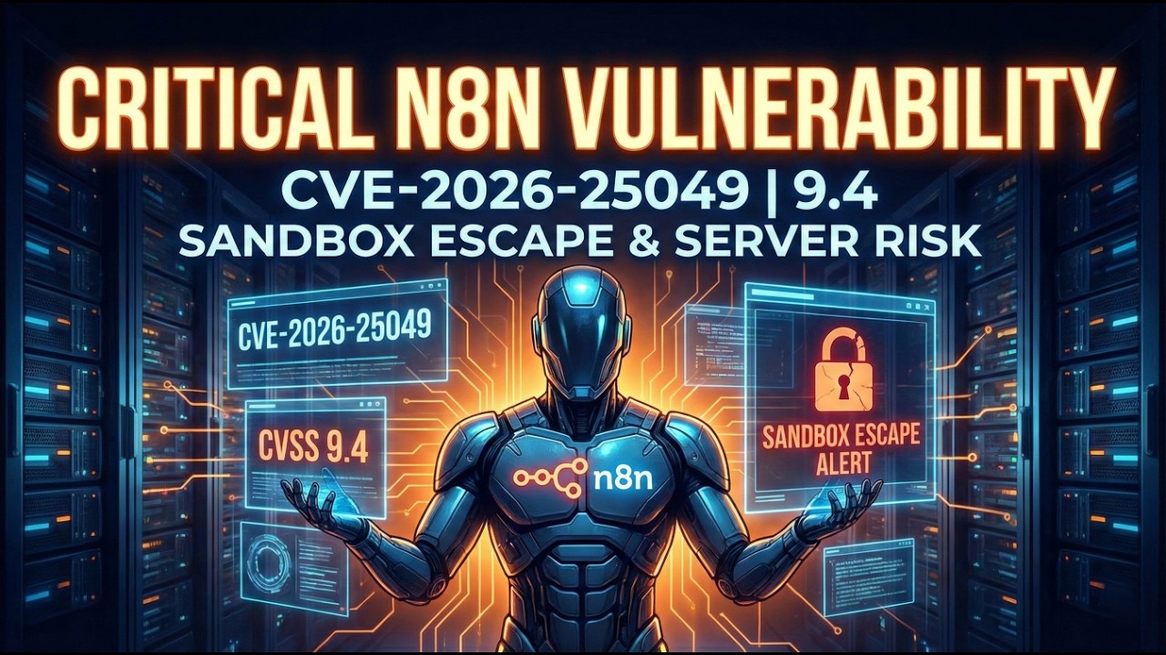 Critical n8n Vulnerability: Is Your Automation Server at Risk? 🔐⚙️