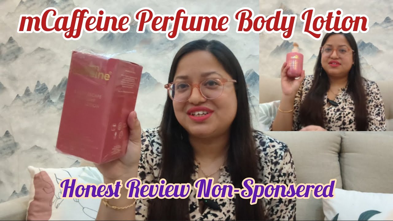 MCaffeine Perfume Body Lotion | Sweet Escape Detailed Honest Review | Non-Sponsered #mcaffiene 