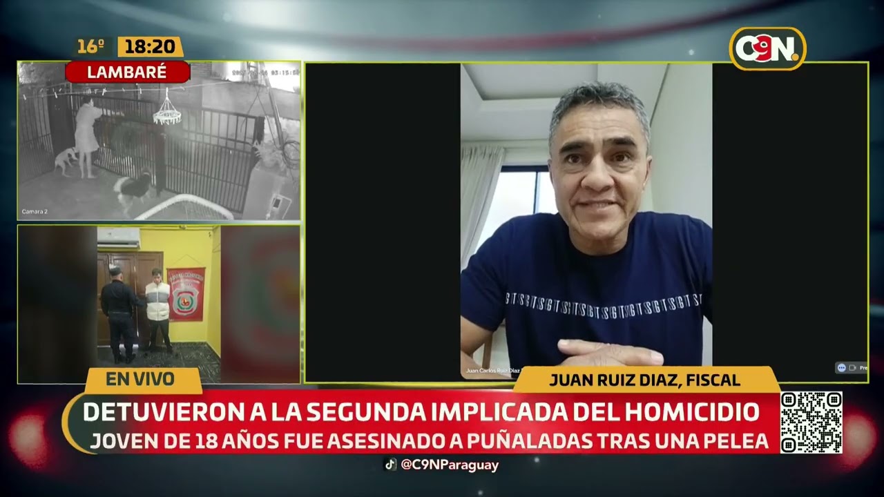 Asesinan a joven en Lambaré: Segunda aprehendida en el caso