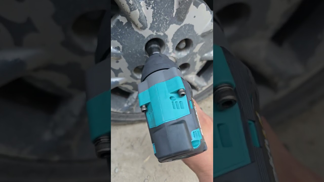 Probando llave de impacto seokiwi 1,500 N.m potente