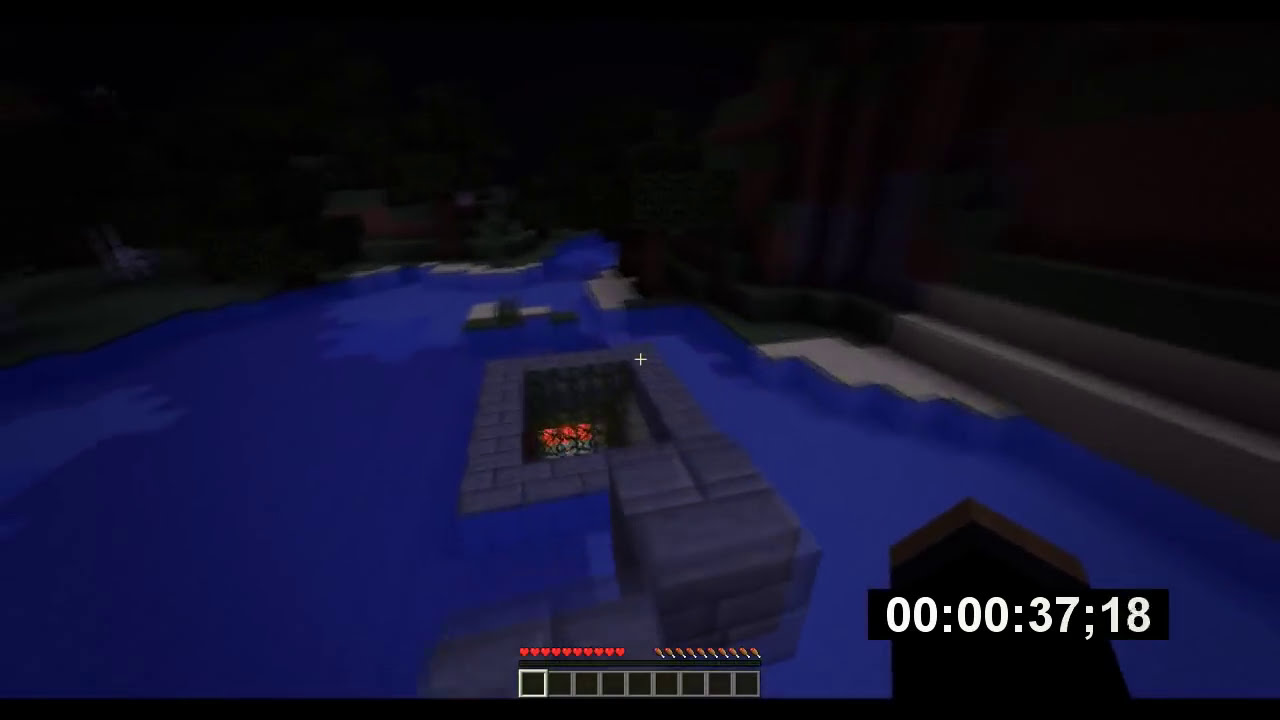 screamking1337 vs kinder1771 (minecraft parkour speedrun 2012)