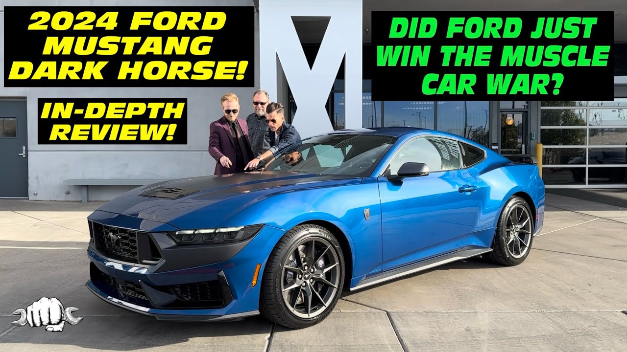 2024 FORD MUSTANG DARK HORSE! Did Ford Just Win The Muscle Car War?