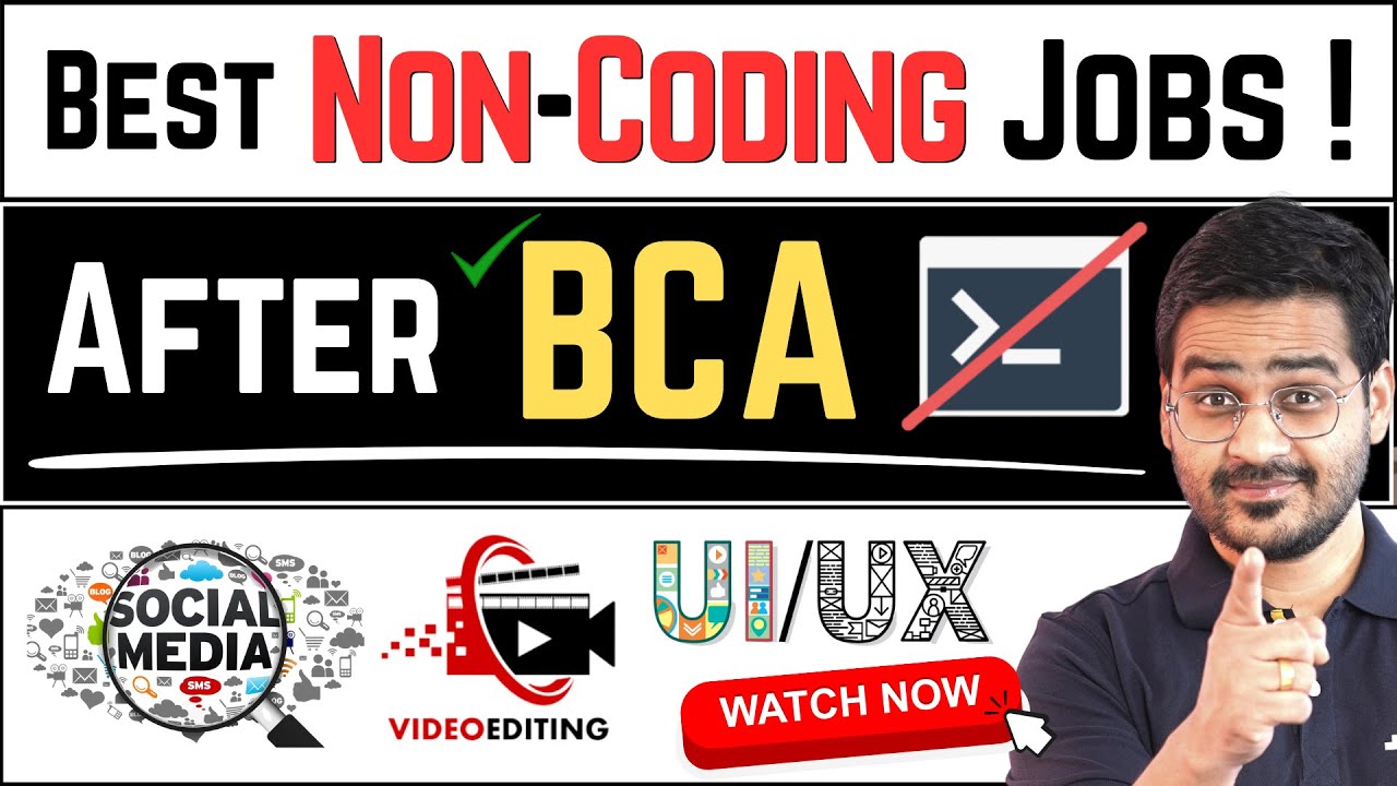 💥Best Non-Coding IT Jobs After BCA! High Paying Non-Coding Jobs? Career After BCA! #bca #bcajobs