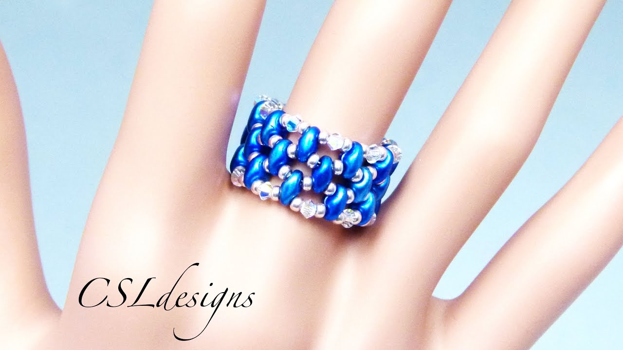 Elegant SuperDuo ring