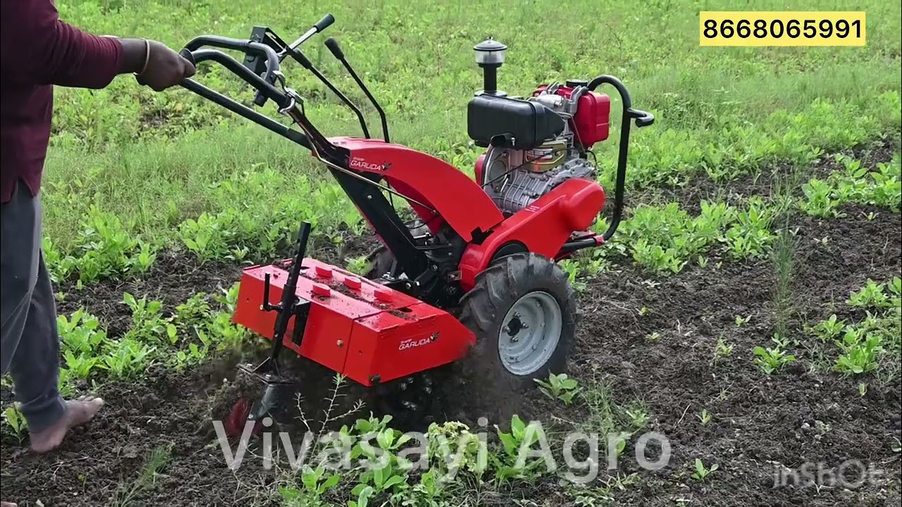 GARUDA 7hp power weeder MADE IN INDIA | Trichy VIVASAYI AGRO