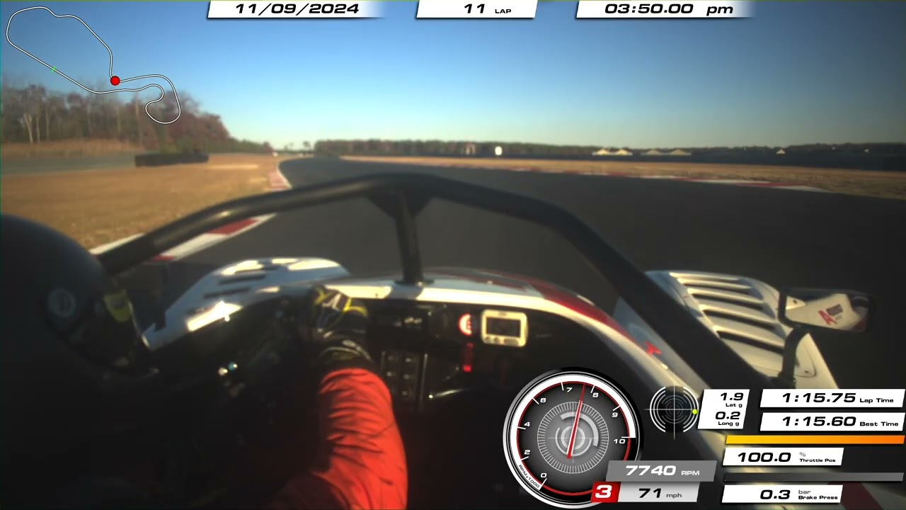 Group-A Racing Radical SR3 XXR 1500 New Jersey Motorsports Park Thunderbolt