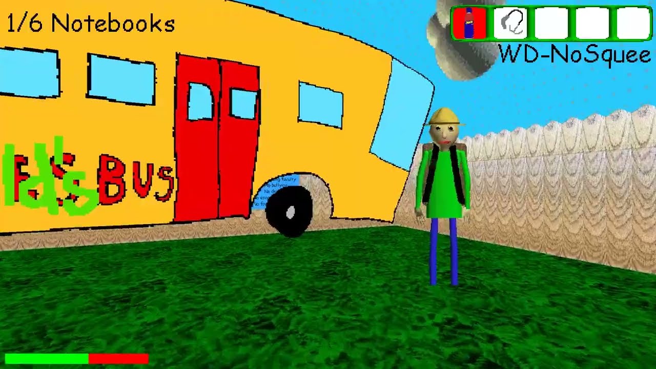 Baldi`s Basics Kickstarter Exclusive Demo Free Run