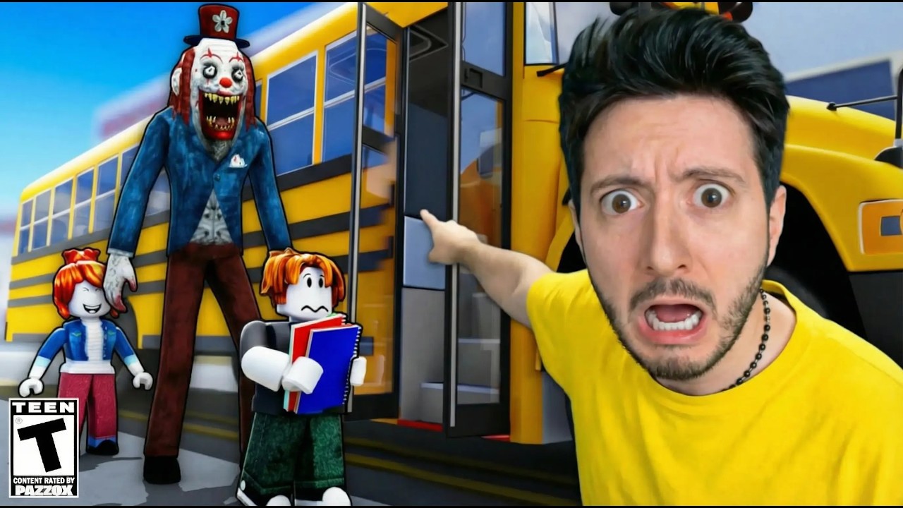 GITA SCOLASTICA AL CIRCO SU ROBLOX... MA IL CLOWN &Egrave; UN MOSTRO!