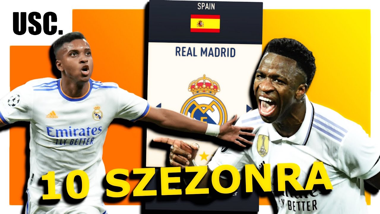 Real Madrid menedzsere lettem 10 szezonra...