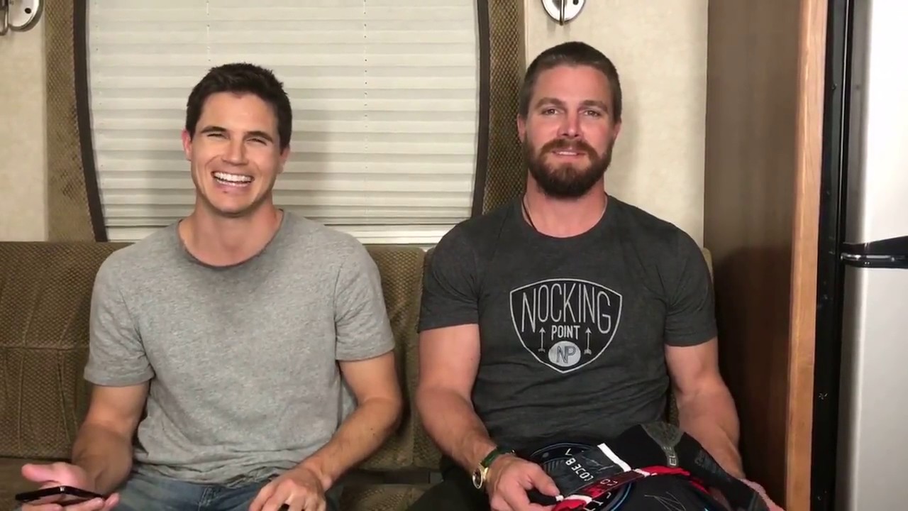 Stephen Amell And Robbie Amell Code8.com New Postcards!!! OId Postcards are done!!!