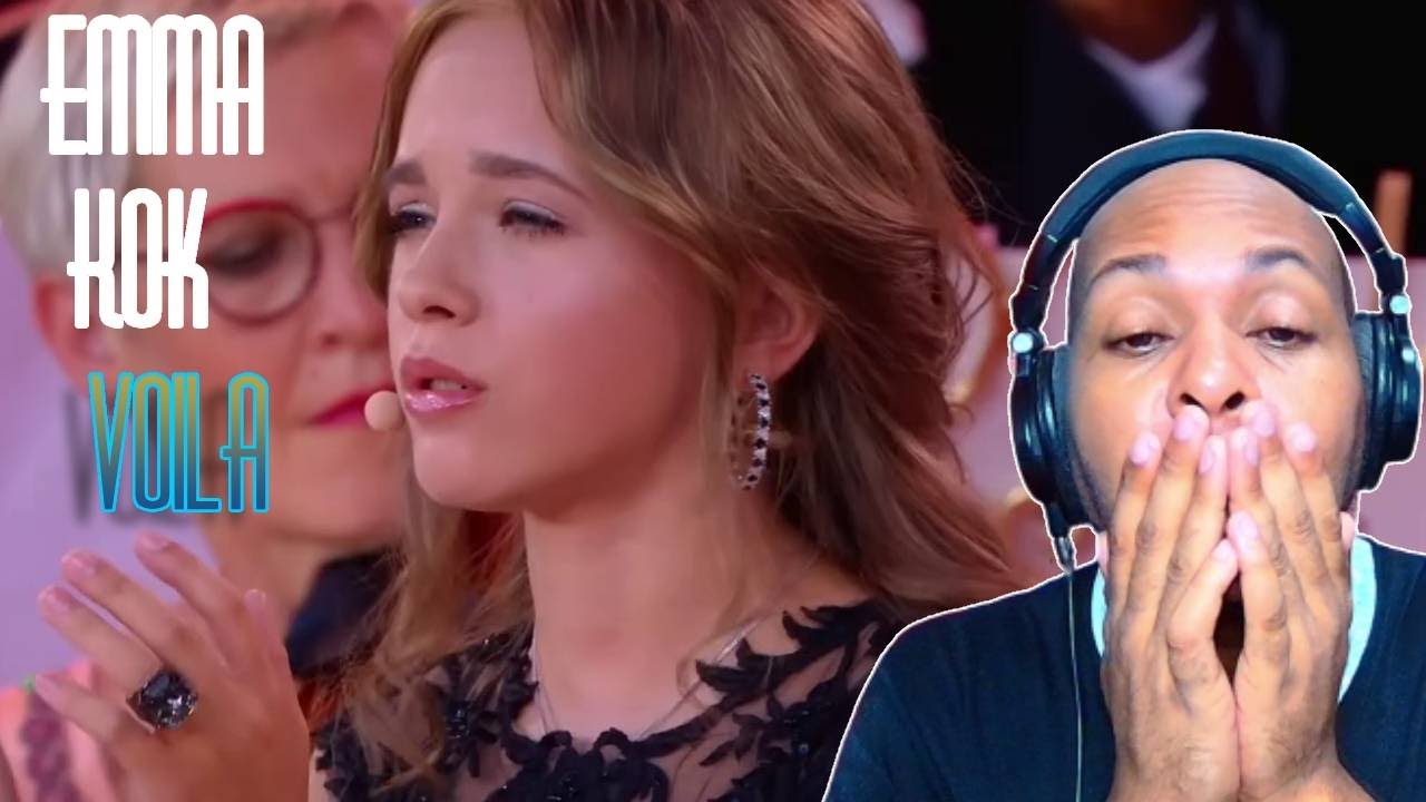 Emma Kok - Voila (First Time Reaction) What A Wonderful Performance!!! 😢😢😢