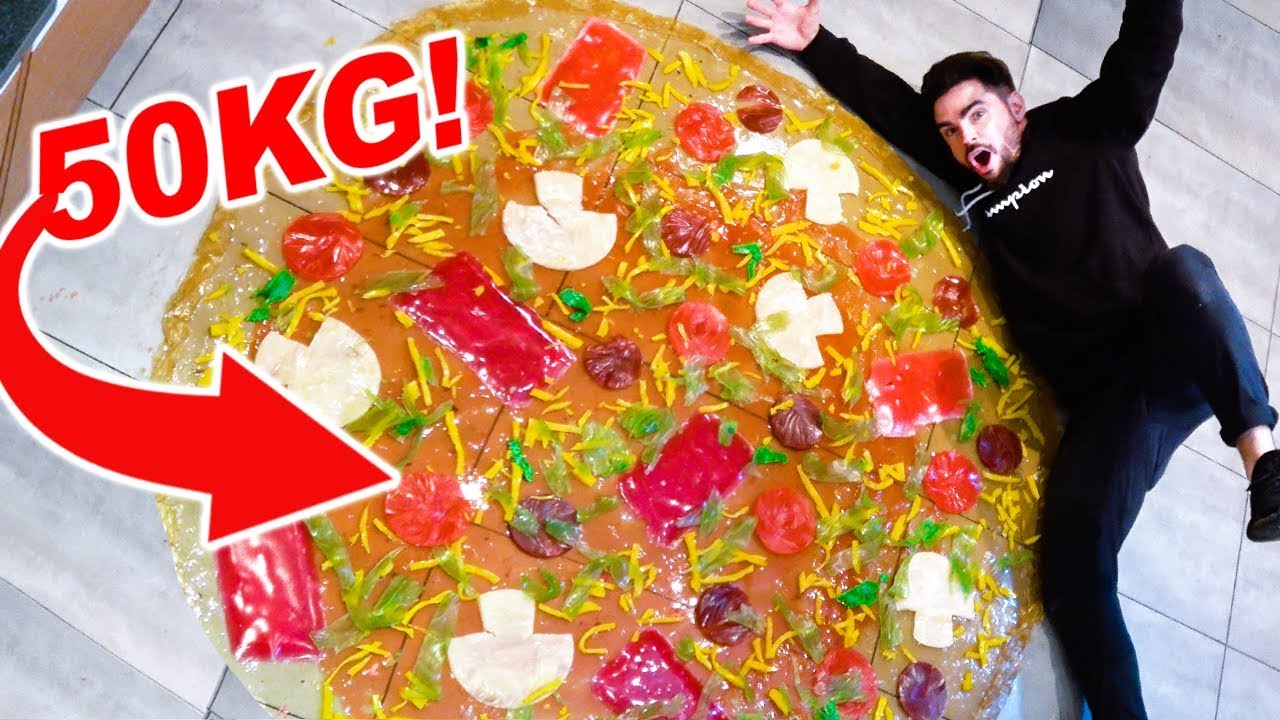 NAJWIĘKSZA ŻELKOWA PIZZA NA ŚWIECIE!