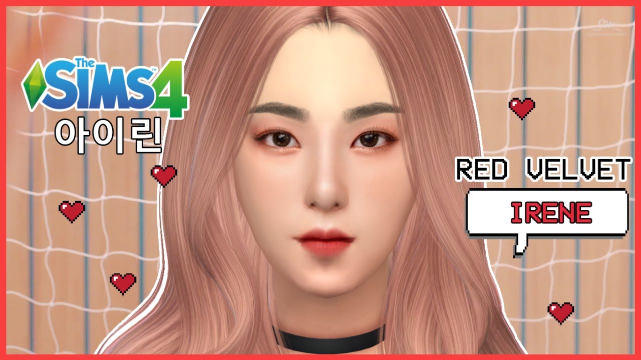 The Sims 4 : CAS + Full CC List  - Irene (Red Velvet) | PRIMROSE SIMS #CreateASim 🌼/ 심즈 4 : 레드벨벳 아이린