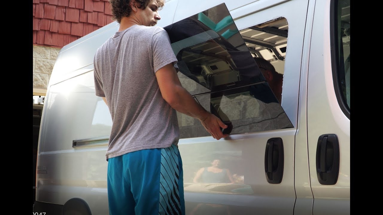 Sliding Door Window Install - Ram ProMaster 3500 Extended