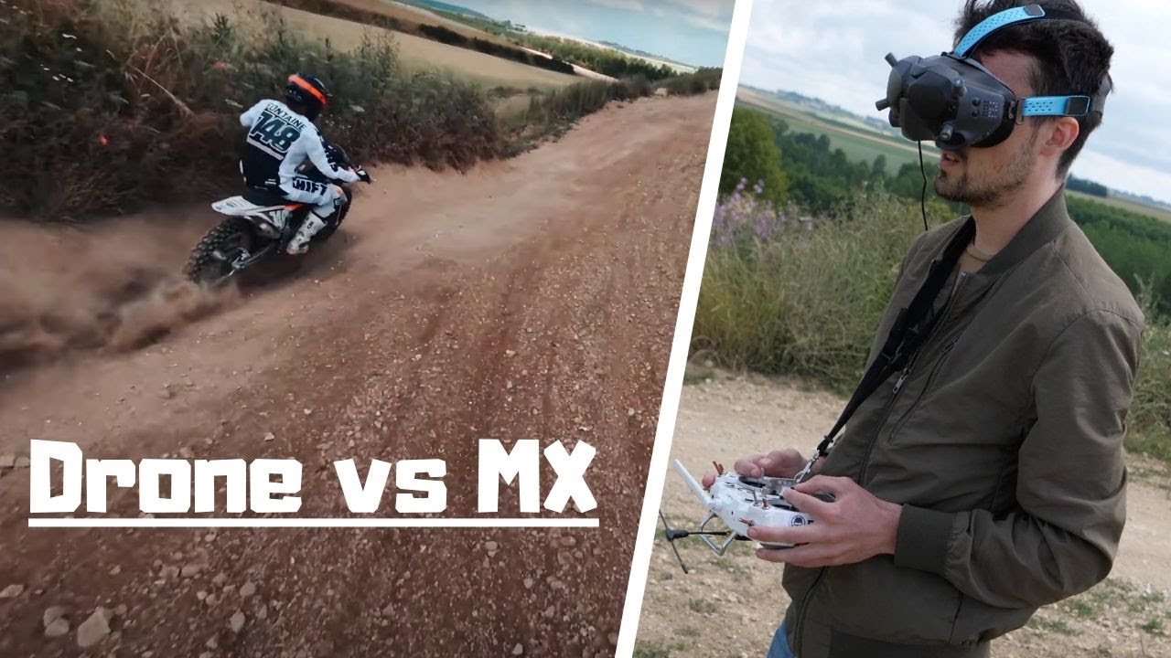 Motocross Vs Drone FPV