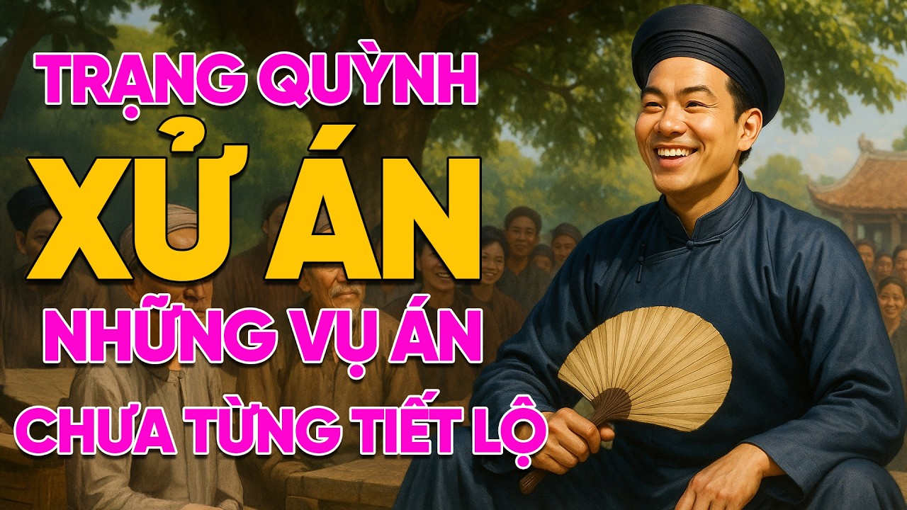 [FULL] Trạng Quỳnh Xử Án Hay Nhất | Cười Vỡ Đình Với Những Vụ Án Oái Oăm |Truyện Dân Gian Audio 2025