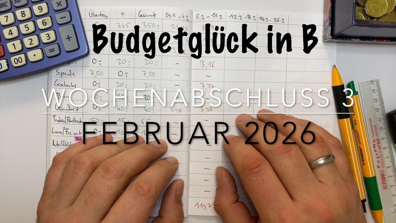 Wochenabschluss 3 Februar 2026/ Bisher teuerste Woche in diesem Monat 🙈