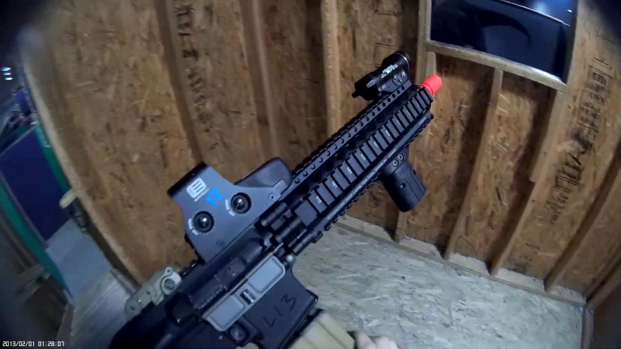 VIP airsoft Lockin/Adult night GBBR gameplay