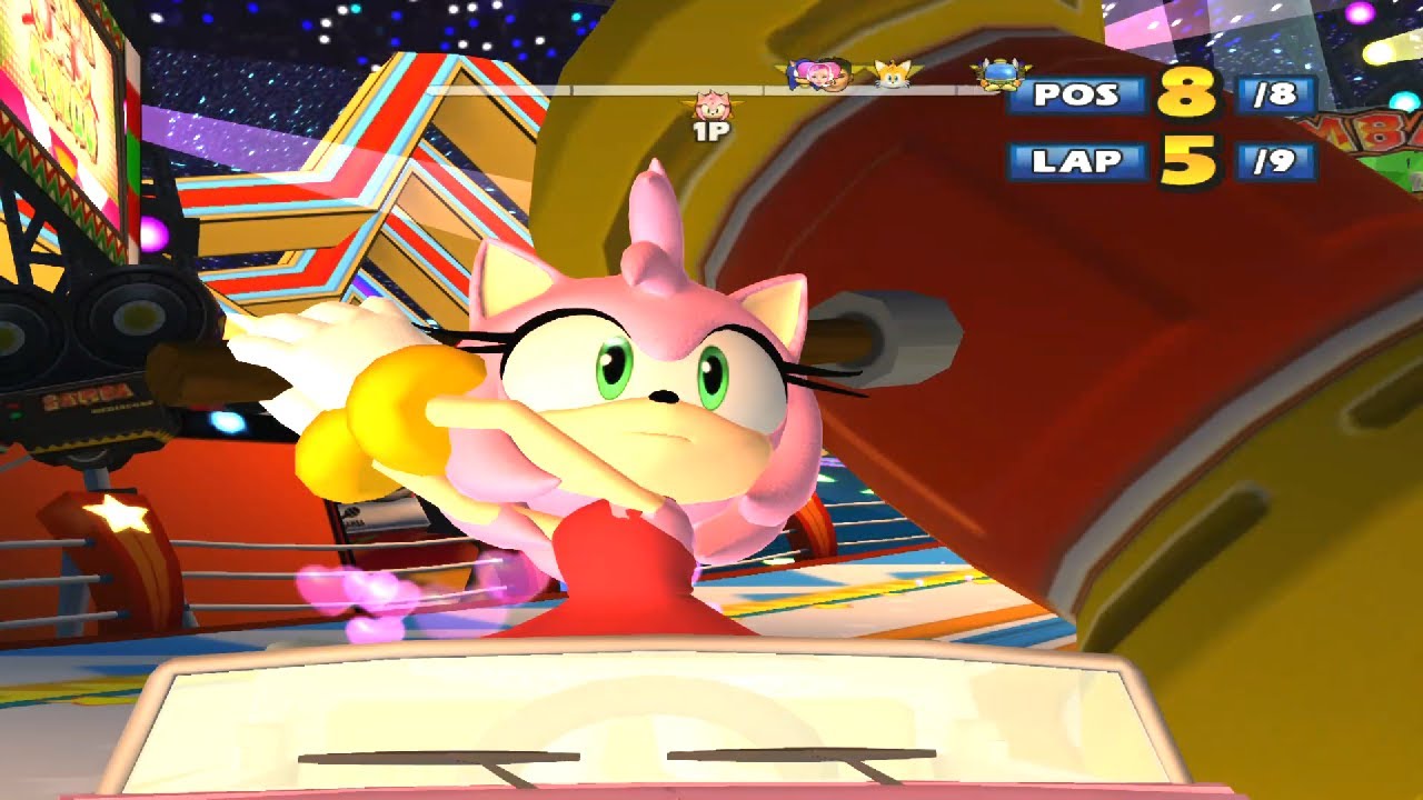 AMY Sunshine Tour 9 Laps Expert (Request) Sonic & Sega All-Stars Racing