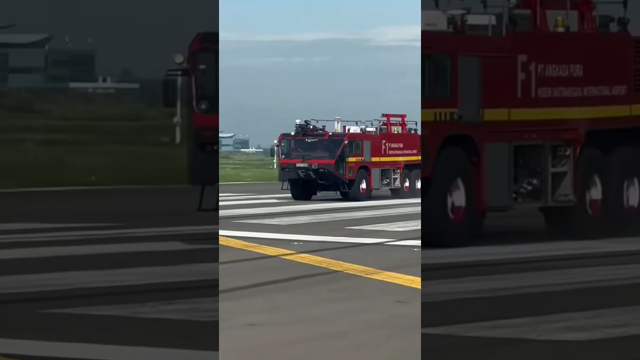 Airport Fire Trucks Are Built Different