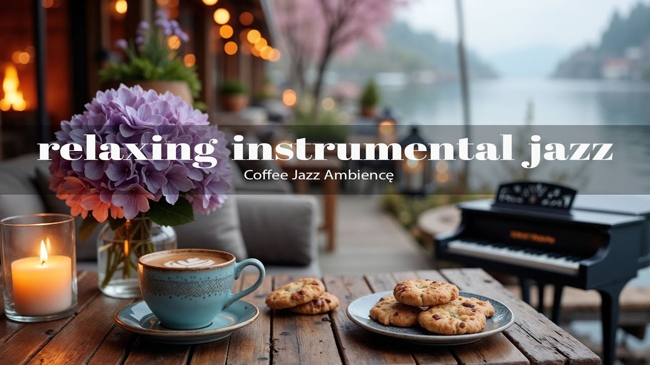 Morning Riverside Coffee Jazz 🌿 Relaxing Instrumental Music for Work & Focus