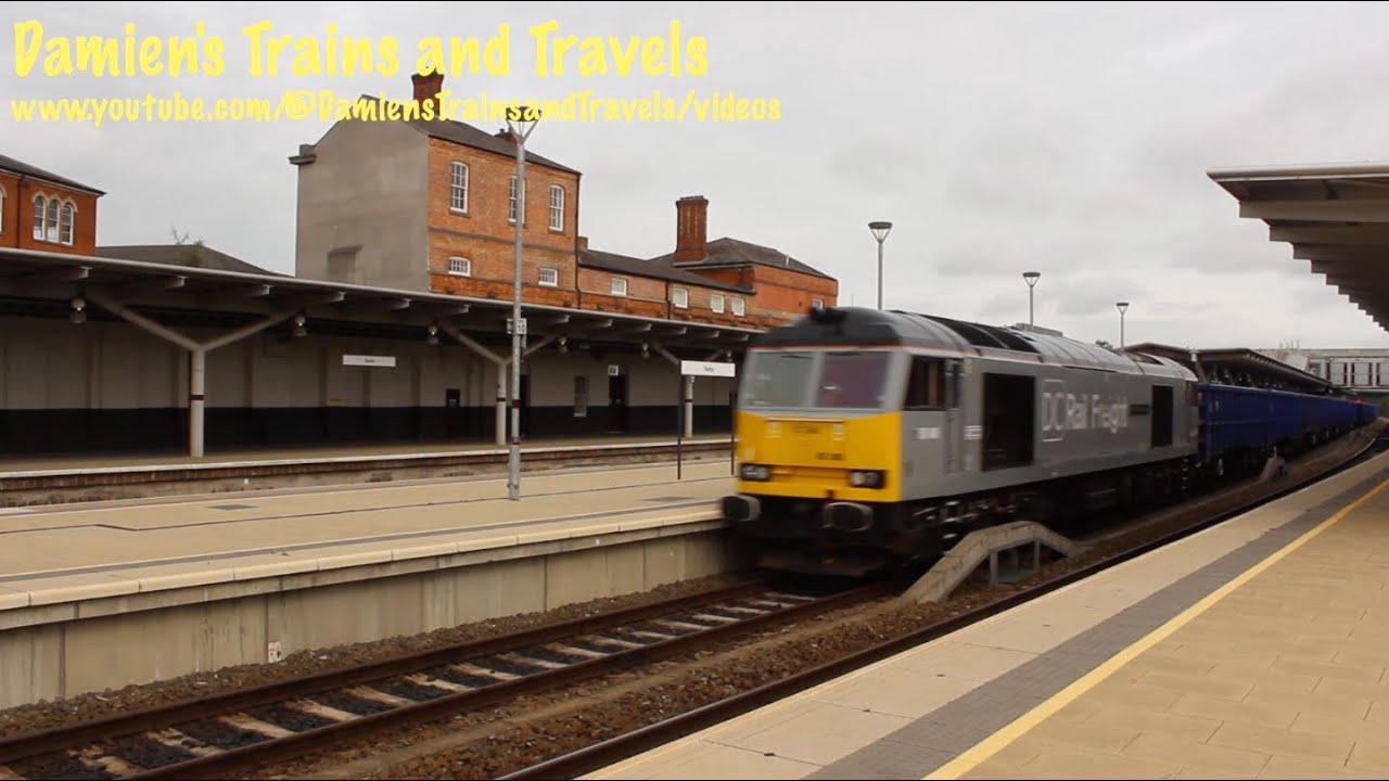 DC Rail Freight, Class 60 No. 60046 'William Wilberforce' at Derby Railway Station, 29th August 2023