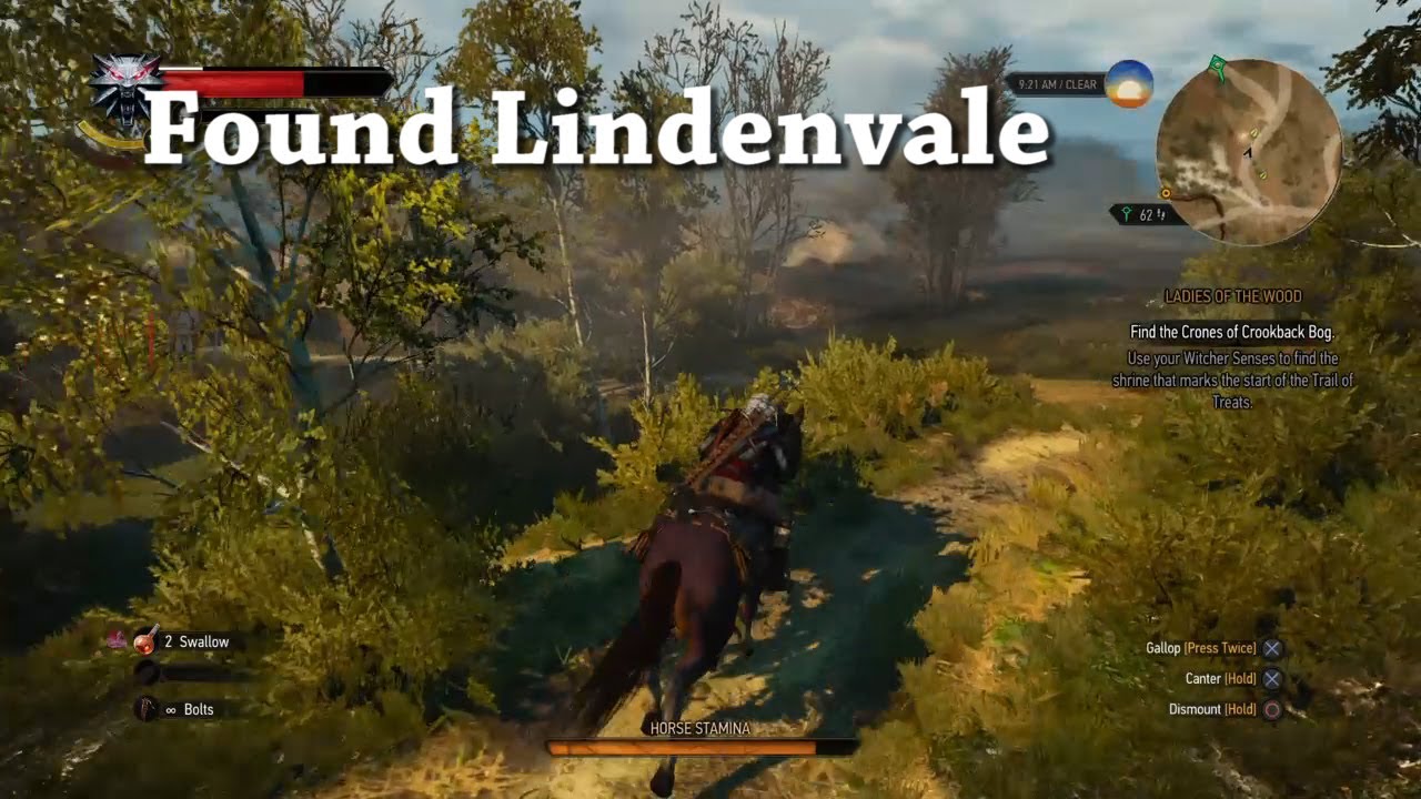 The Witcher 3: Wild Hunt -  Found Lindenvale - PS4