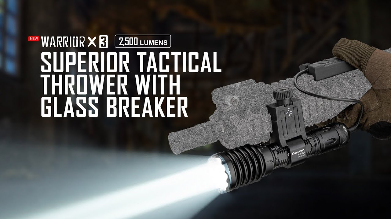 Olight Warrior X 3 Powerful Handheld Flashlight