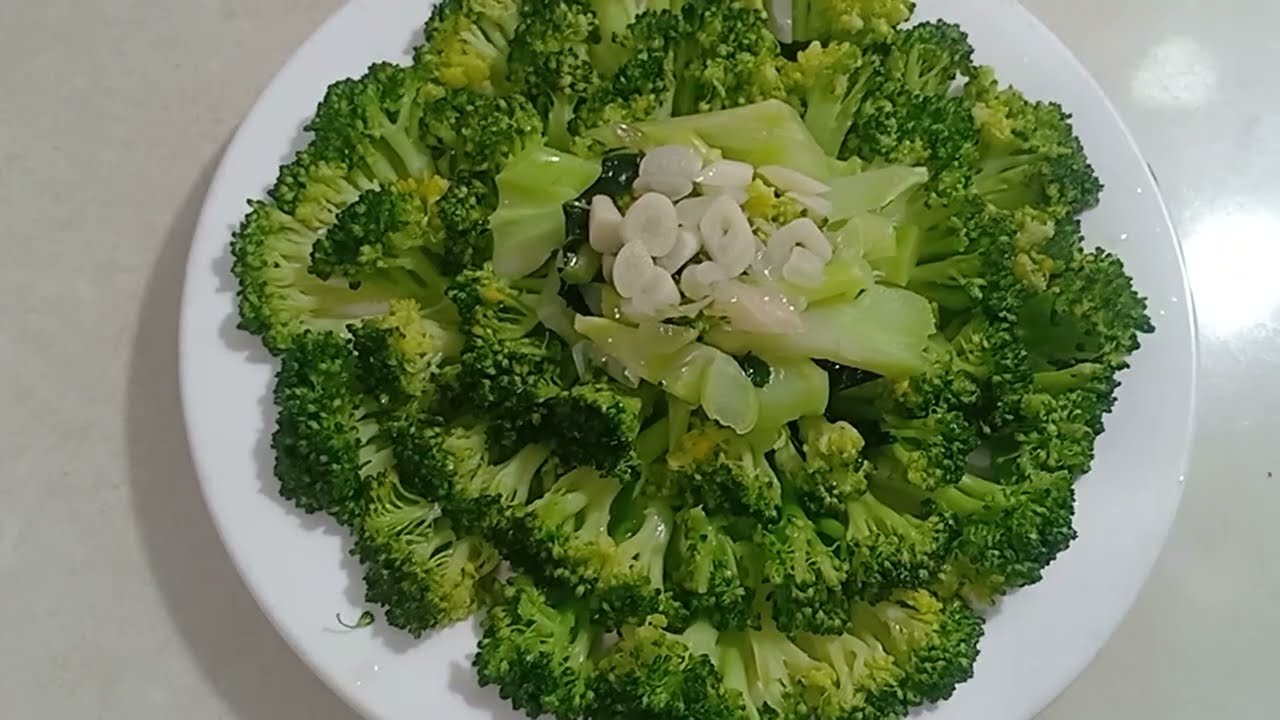 CÁCH LÀM BÔNG CẢI XANH XÀO TỎI GIÚP PHÒNG NGỪA UNG THƯ HIỆU QUẢ.