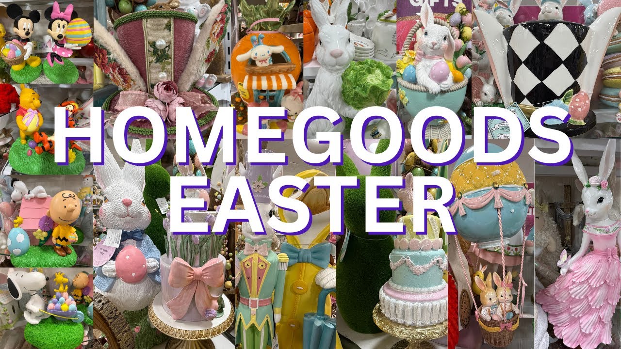 HomeGoods Easter MASSIVE NEW FINDS | 2026
