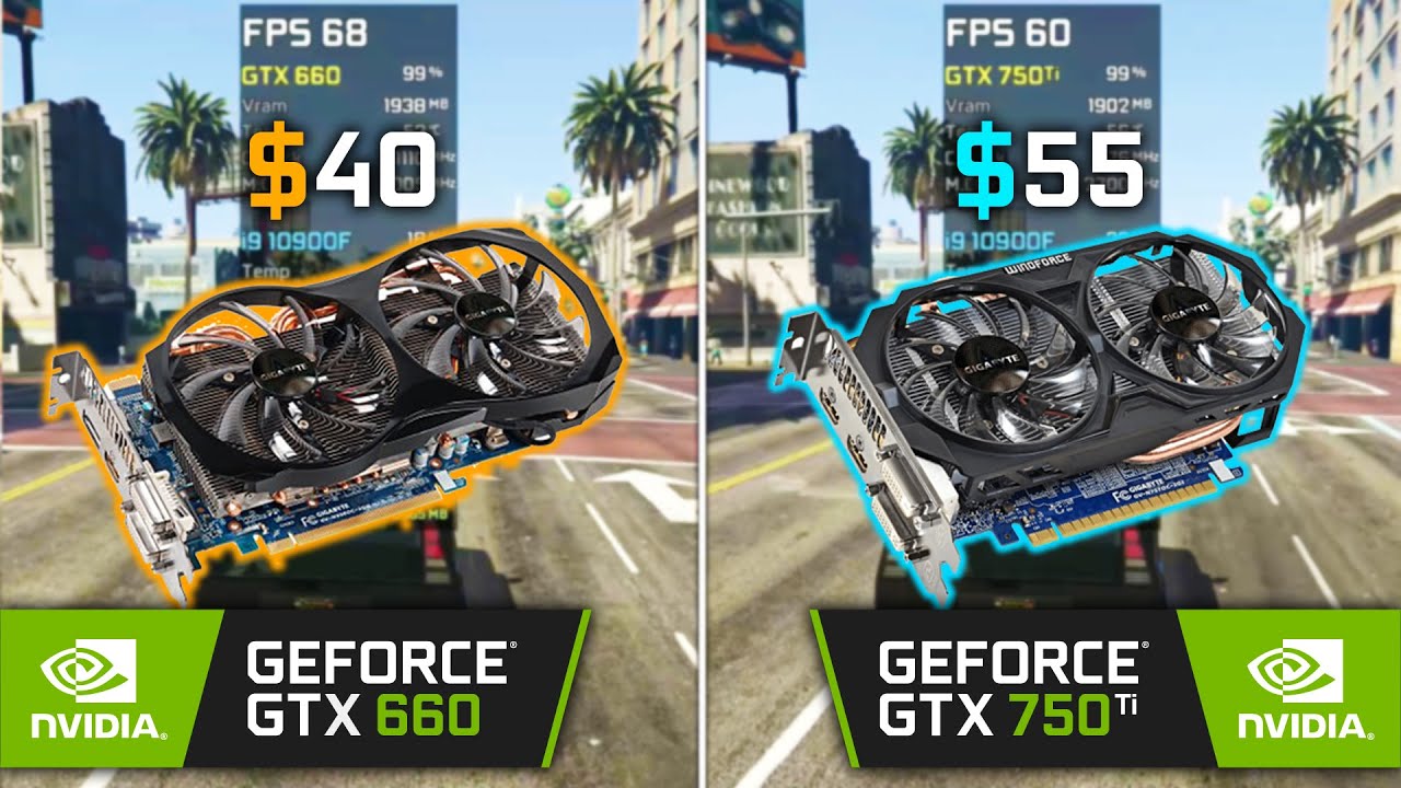 GTX 660 vs GTX 750 Ti - Test in 6 Games