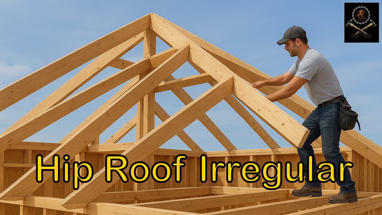 Como Hacer Un Hip Roof Irregular Fácil 