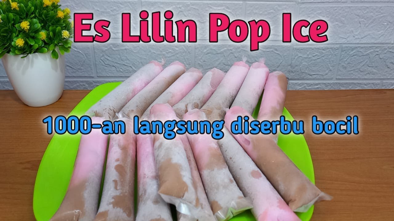 Es Lilin Pop Ice Maizena Murah Meriah Rasa Nikmat I Ide Jualan