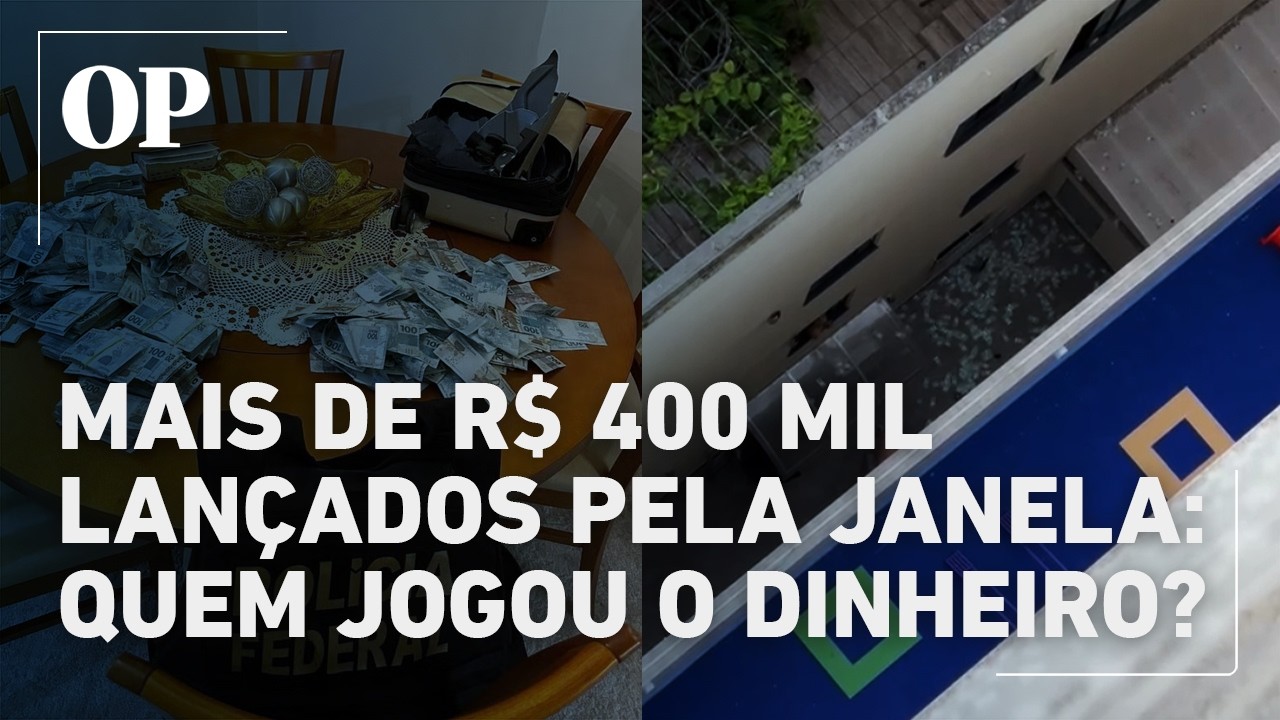 Mala com mais de R$ 400 mil jogados pela janela: Quem é o homem que tentou se livrar do dinheiro?